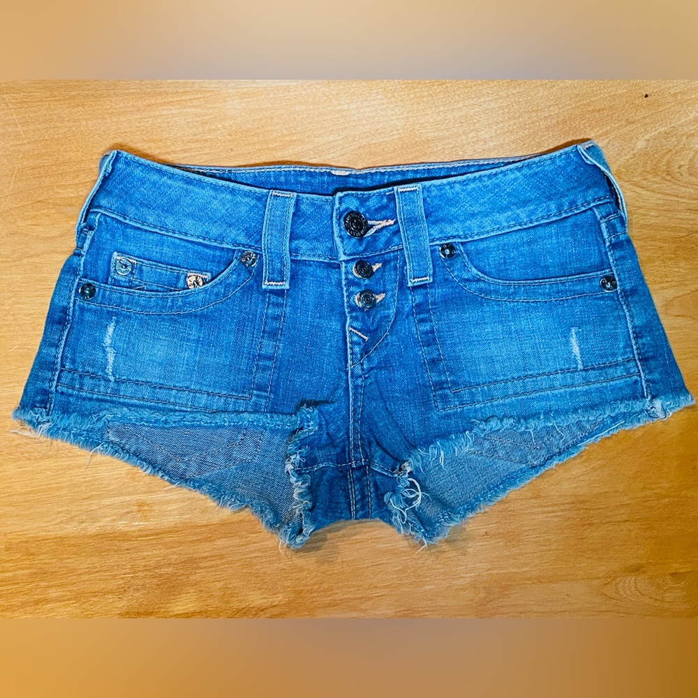 True Religion Jean Shorts
